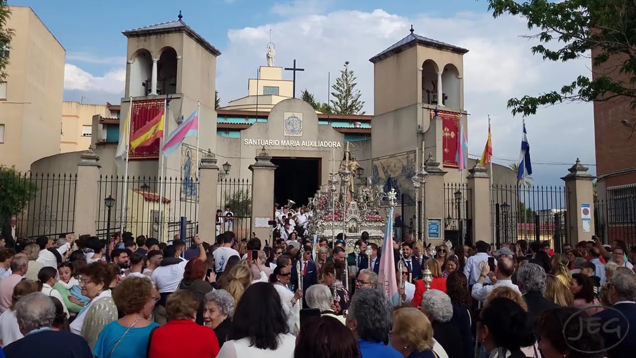 Salida Procesional de María Auxiliadora del Colegio Salesiano Manuel Lora Tamayo Jerez 2023