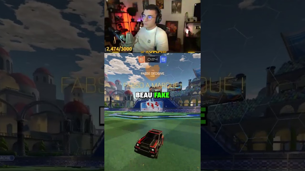 QUAND TU RATES UN TIR SUR ROCKET LEAGUE