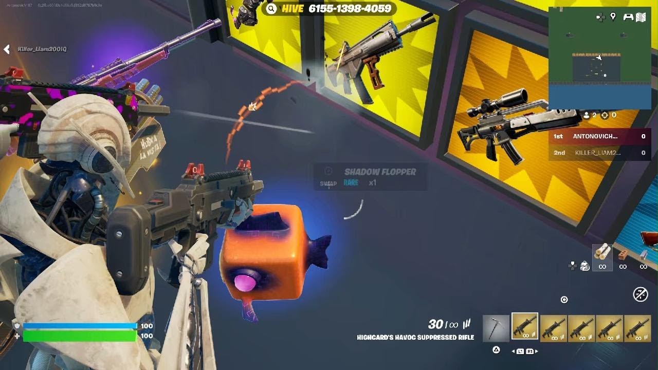 Fortnite koder i 1b1