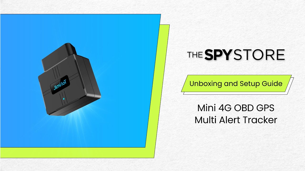 Unboxing and Setup: The Mini 4G OBD GPS Multi Alert Tracker | The Spy Store