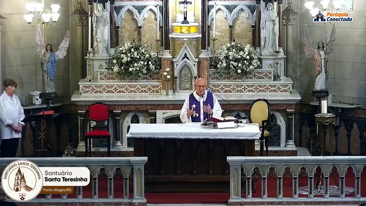 Santa Missa das 18h. Reze conosco!