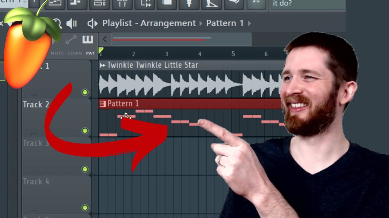 FL Studio Как конвертировать аудио в MIDI