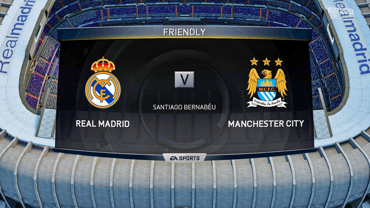FIFA 15 - Real madrid vs Manchester City Feat. Ronaldo, Bale, Benzema, | Gameplay & Full match