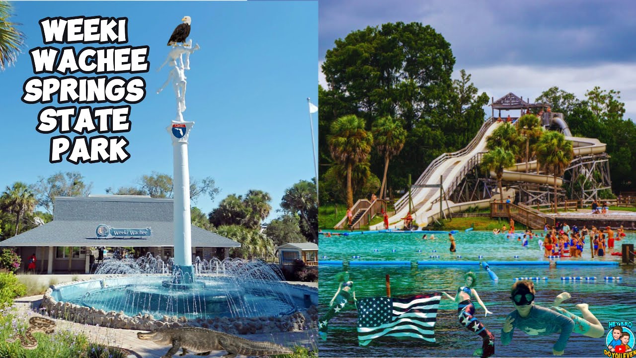 WEEKI WACHEE SPRINGS STATE PARK OUTDOOR ADVENTURE VLOG