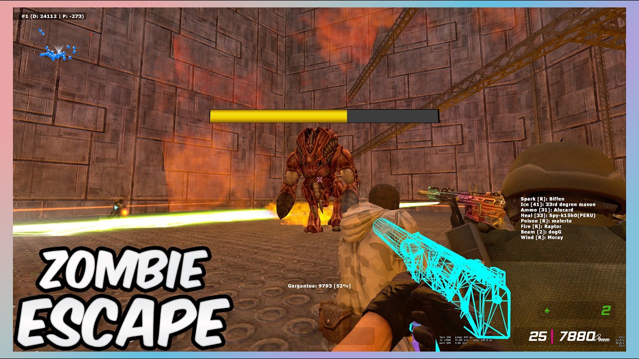 This Military Facility is Filled with Traps and Aliens that want us DEAD! - CS:S Zombie Escape