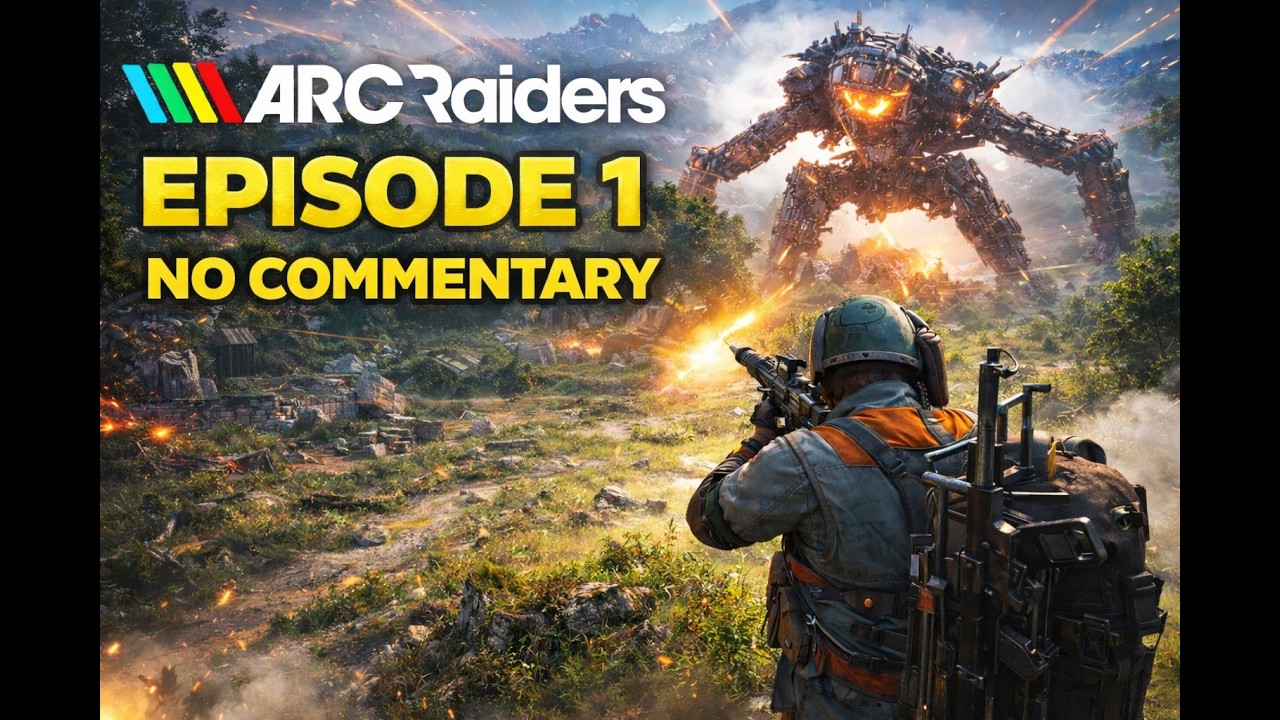 ARC Raiders Gameplay – Episode 1: Total Chaos on My First Run (No Commentary)