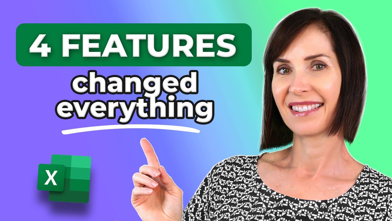 The 4 Most Important Excel Features Ever Released (MUST Know)