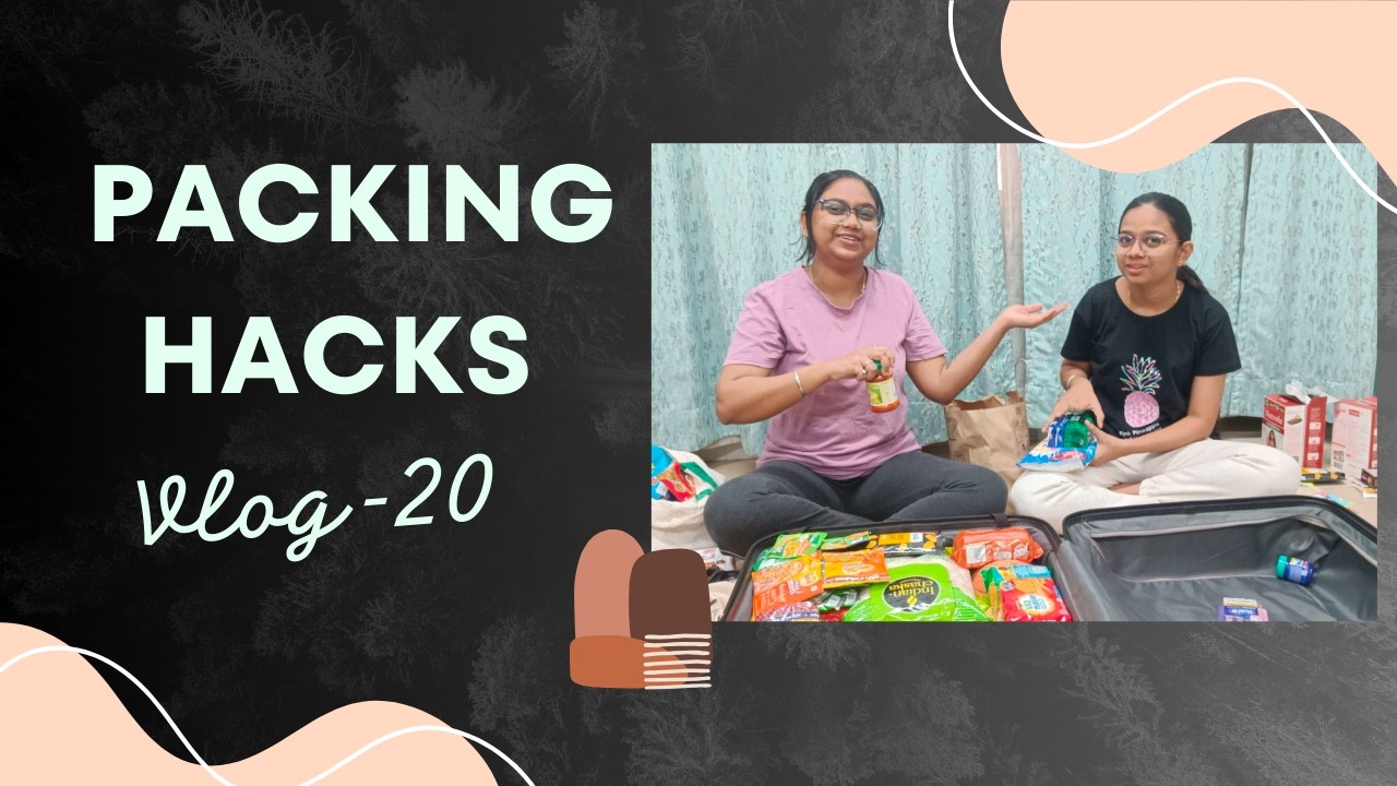 INDIAN PACKING HACKS FOR INTERNATIONAL MOVES | VLOG 20 | @VriVlogs