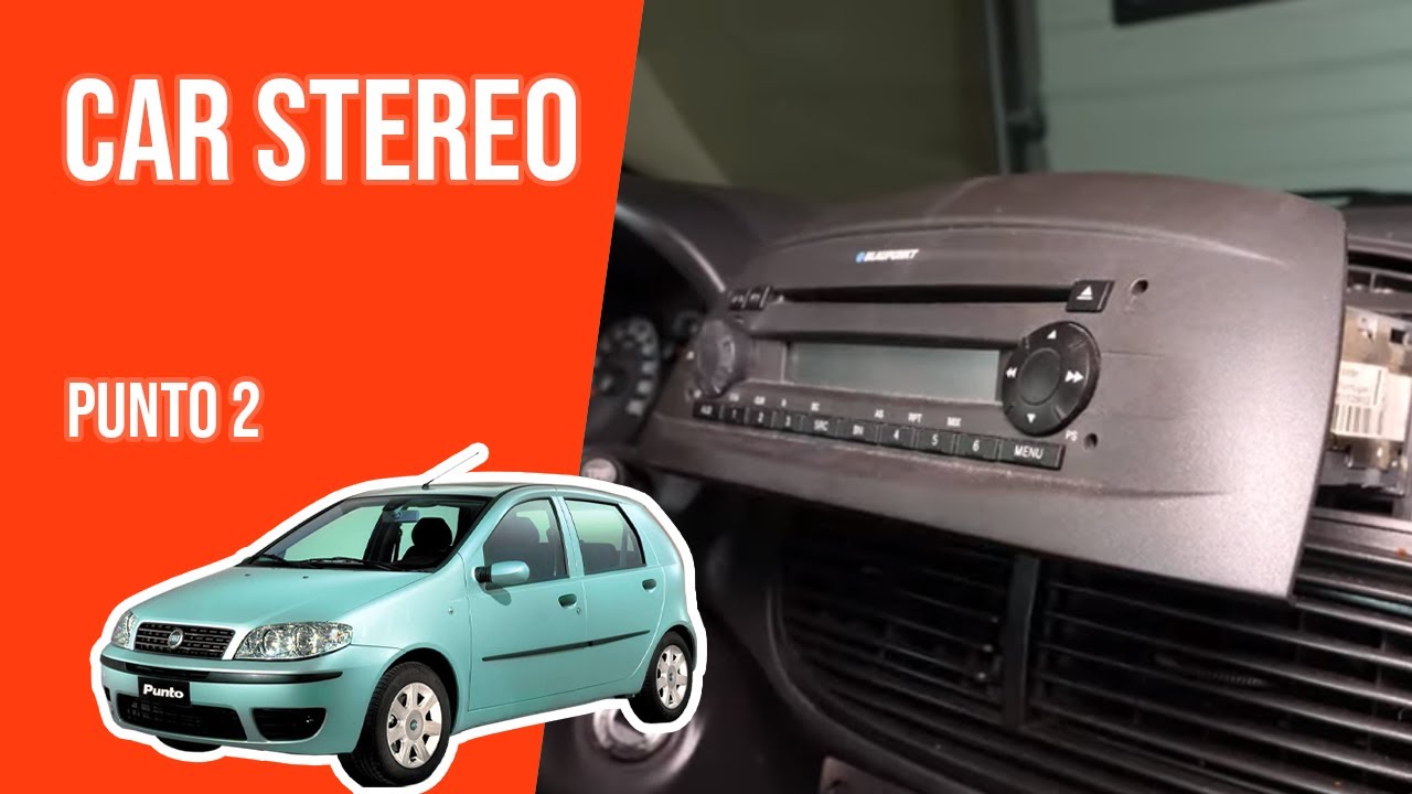 How to install the car stereo Punto mk2 📻