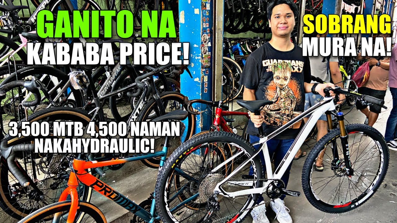 YUNG 3,500 MA MTB AT 4,500 NA NAKAHYDRAULIC PA SOBRANG BABA NA PRESYO DITO PAGBALIK GANITO NA PALA!