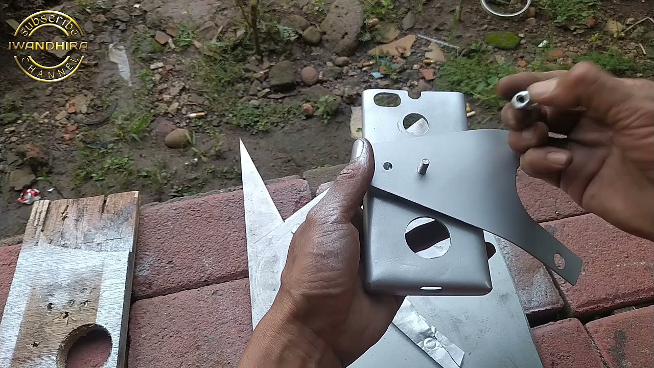 cara membuat holder HP buat motor aman & kokoh@iwandhira6154