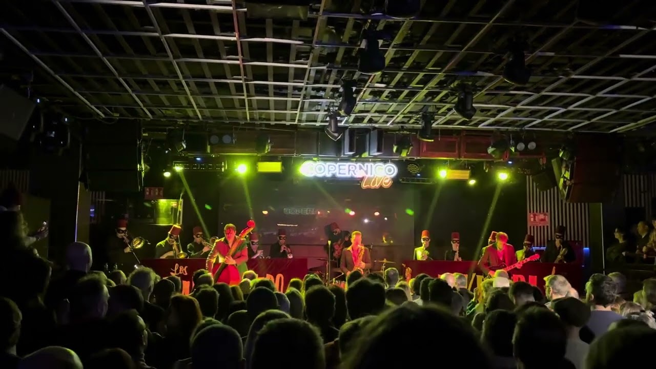 Los Mambo Jambo Arkestra - Poderosa. Sala Copérnico, Madrid. 31/01/2025