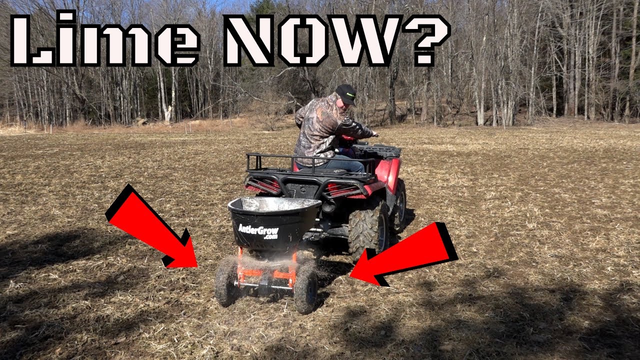When To Lime DEER Food Plots- IS THERE A BEST TIME?