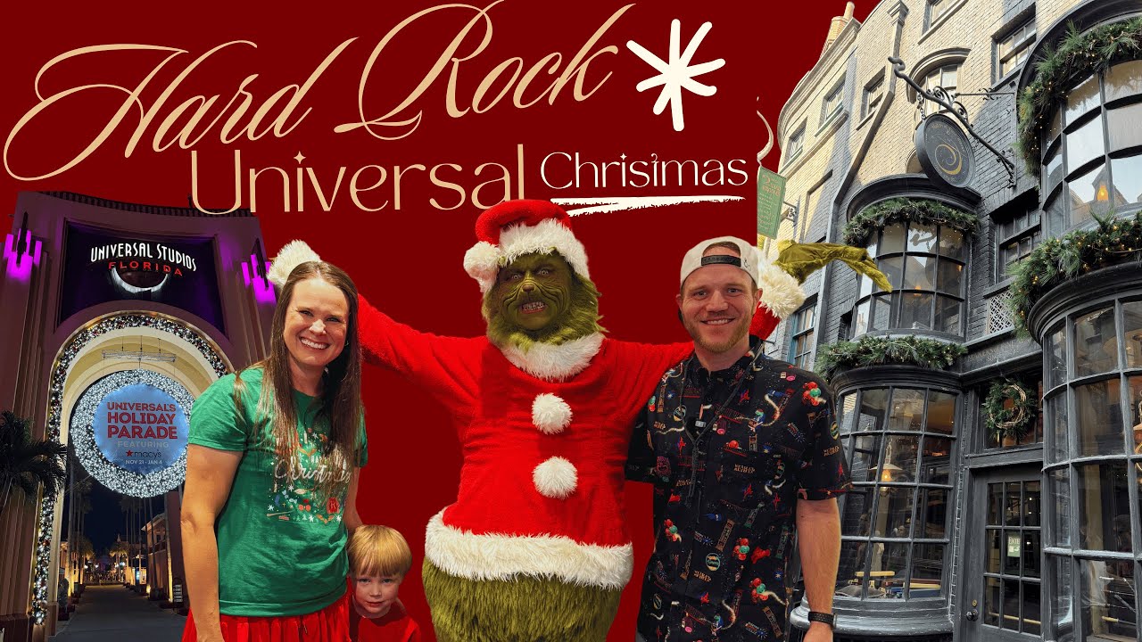 Рождество в Universal Orlando | Встреча с Гринчем в зале UOAP