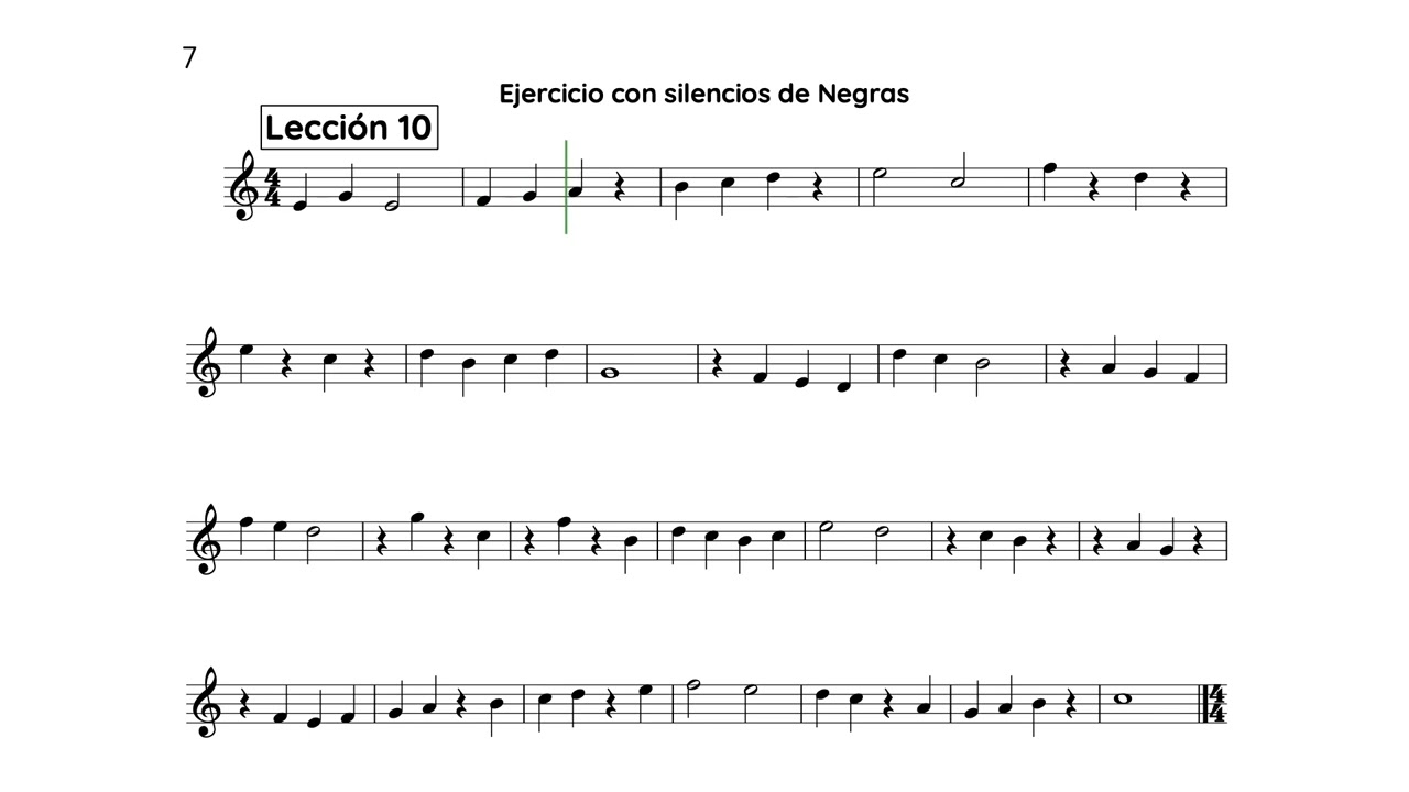 Lecciones de Solfeo 1 al 35 - (G. Troiani - Primer Libro) Material Didáctico
