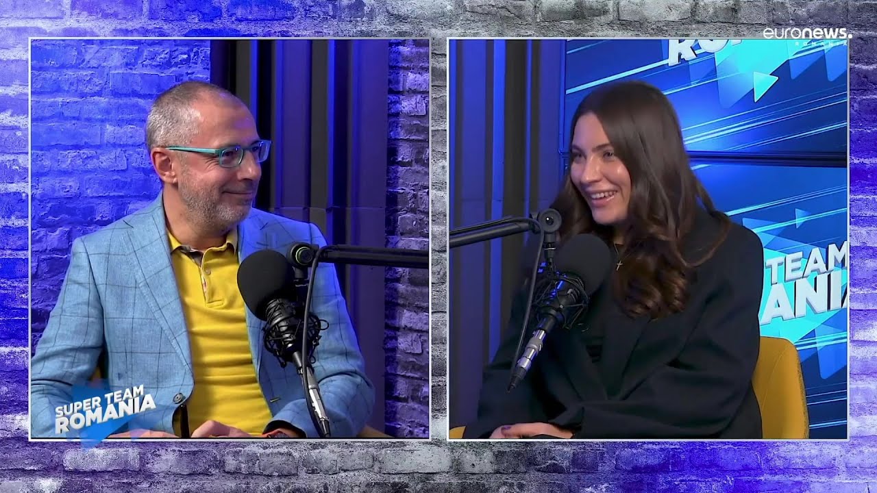 Gabriela Ruse interview on Super Team Romania with Andrei Nourescu