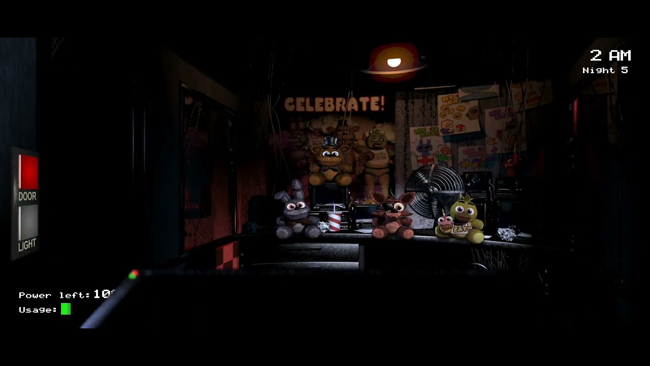 fnaf night five gameplay 