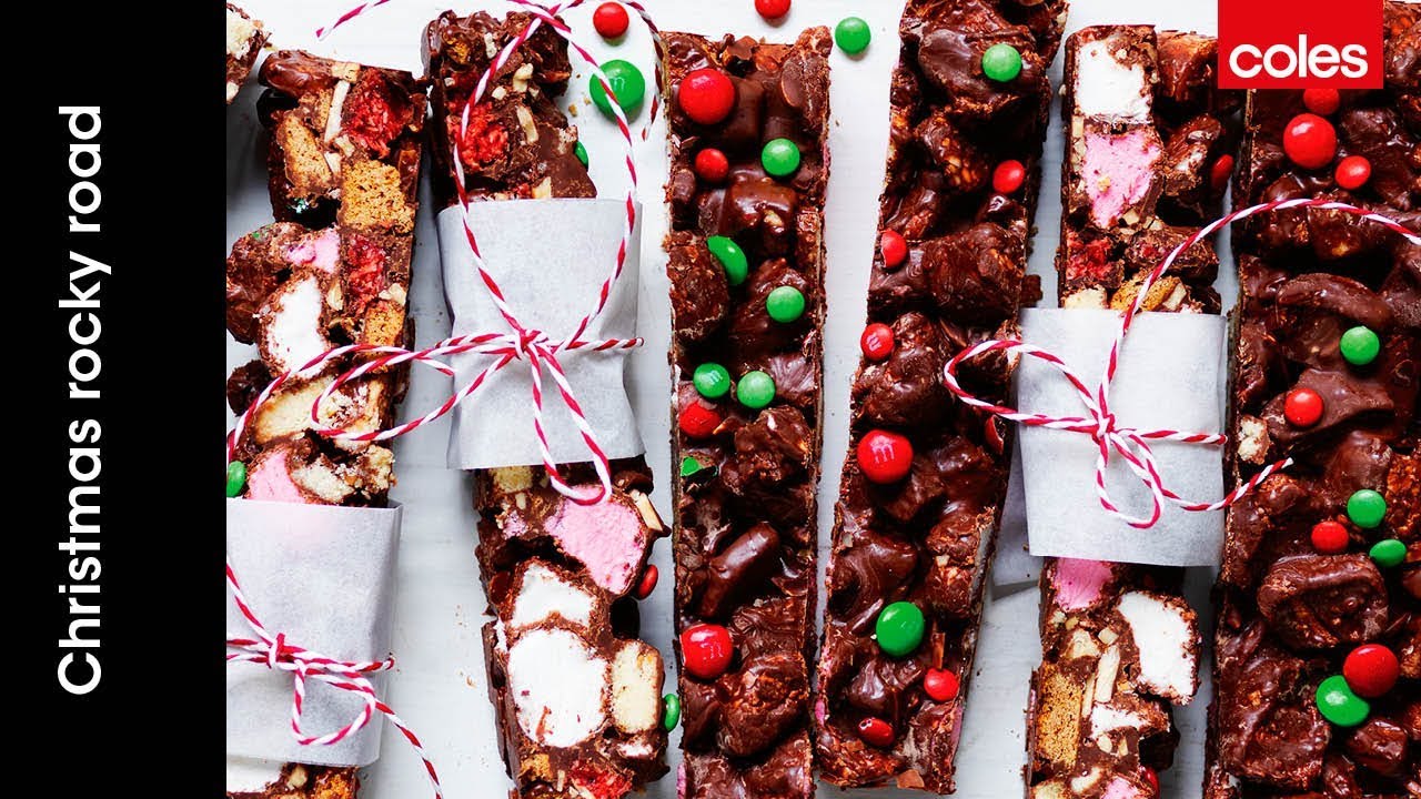 Christmas rocky road