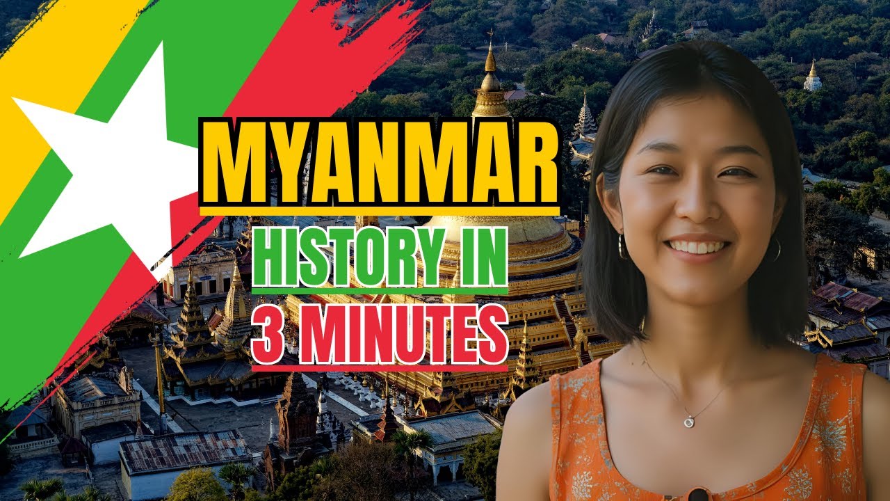 История Мьянмы за 3 минуты #мьянма #история