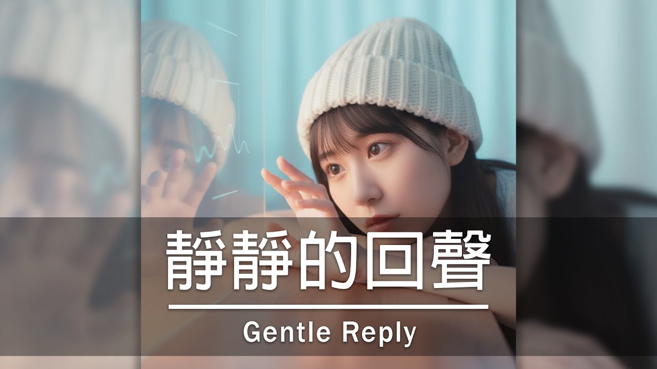 靜靜的回聲 (Gentle Reply)『夜深了 我還在這裡 陪你把故事 一頁頁整理』【動態歌詞 Music Video】