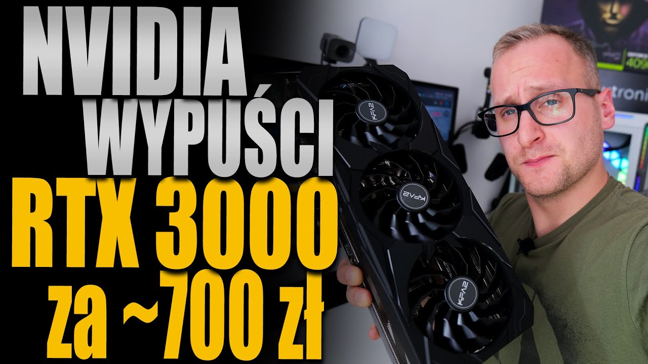 Nvidia wypuści RTX 3000 za 700 zł!