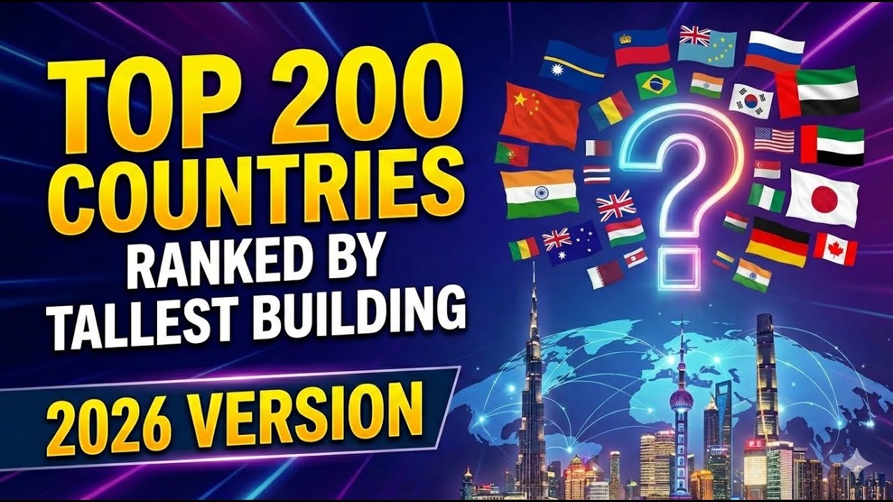 TOP 200 Countries by Tallest Building (2026)