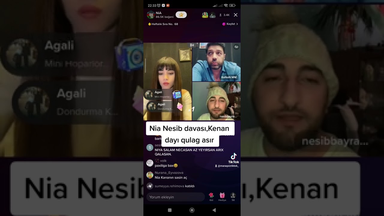 Nia Nesib davası Kenan dayı qulag asdi