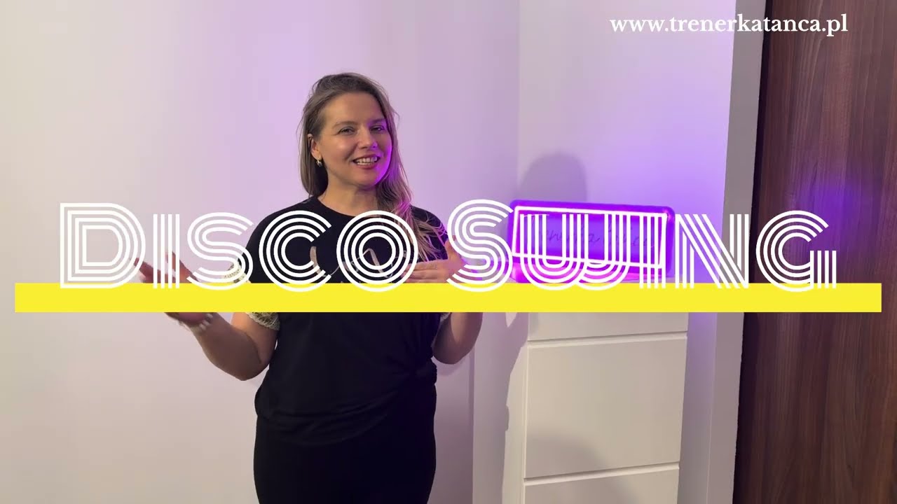 Chcesz poznać najprostszy taniec? Disco Swing - krok podstawowy