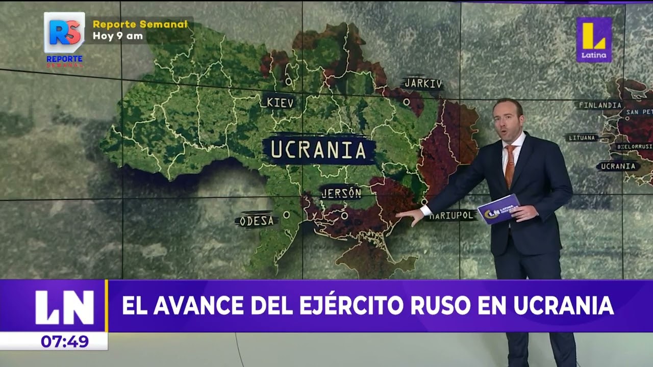 🔴 El muro de la OTAN en Europa y el avance del ejército ruso en Ucrania