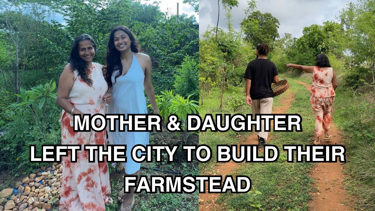A family left the city and built their Farmdstead