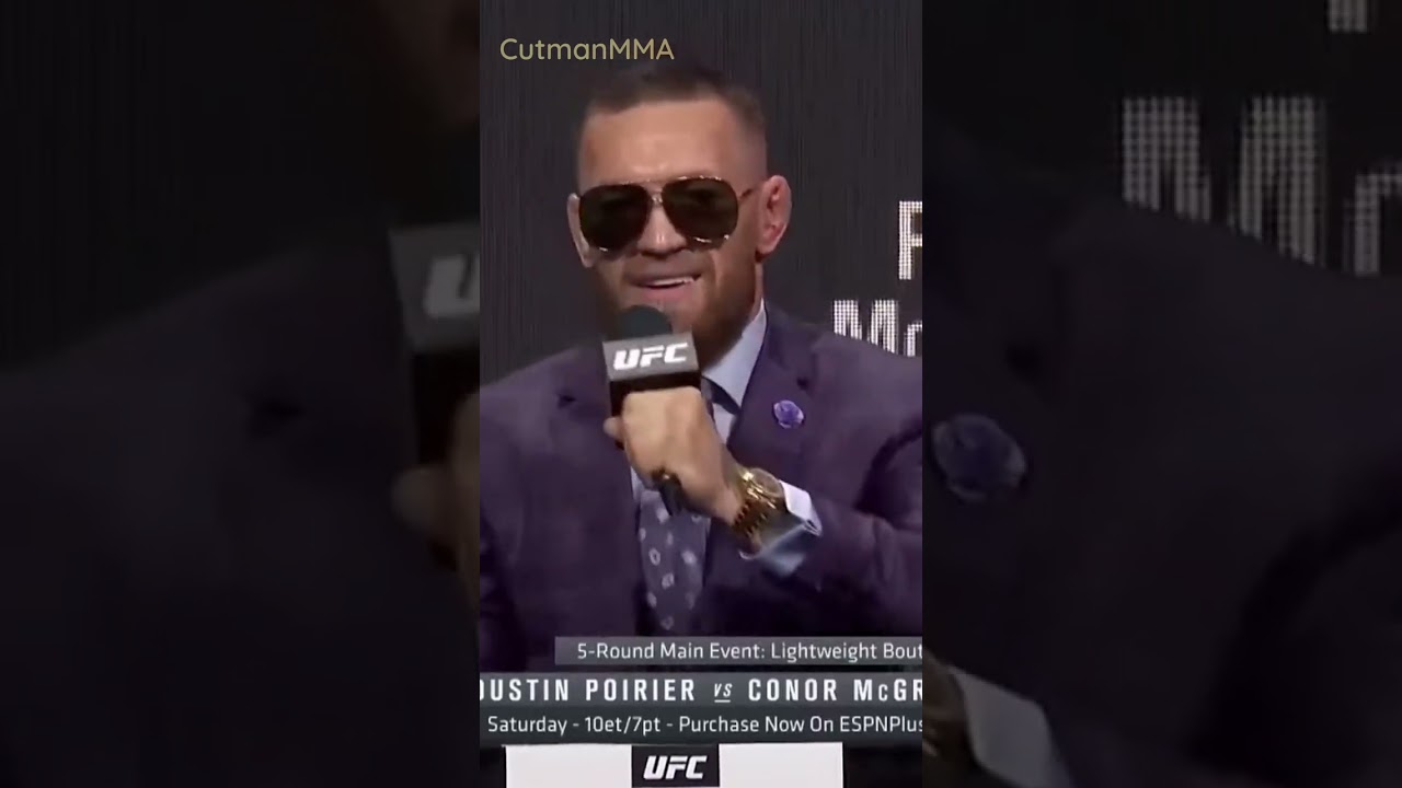 Pink suit guy roasting Conor Mcgregor 