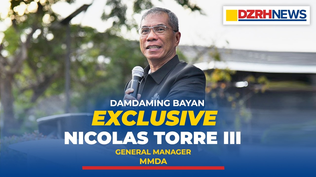 FULL EXCLUSIVE: Metropolitan Manila Development Authority General Manager Nicolas Torre III