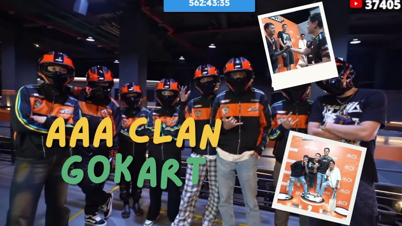 Reza Arap A4A CLAN IRL main Go Kart kualifikasi sampai race dapat medali #MARAPTHON2