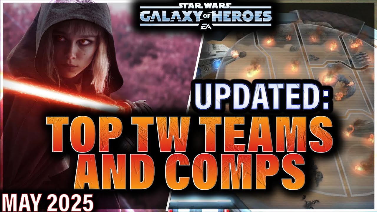 BEST TERRITORY WAR TEAMS AND COMPS (May 2025) #swgoh #starwars #modding #swgohtw