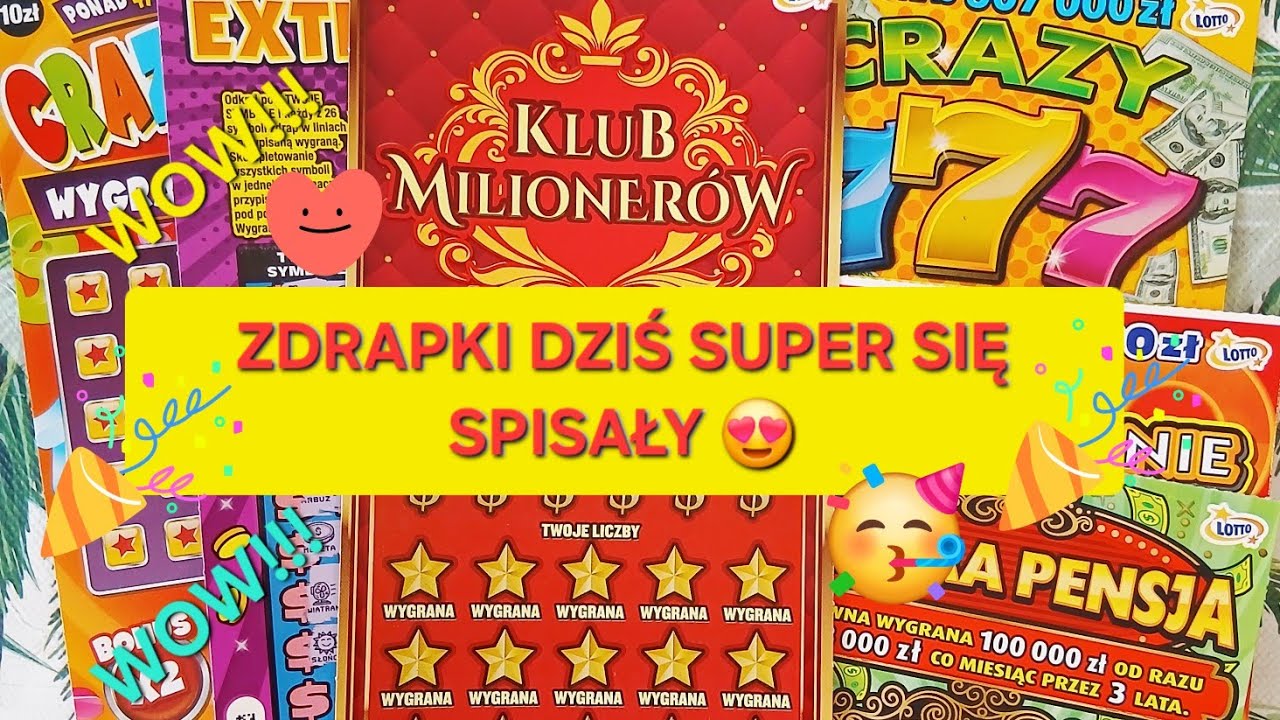 ZDRAPKI DZIŚ MIŁO ZASKOCZYŁY 😃💜🍀 WOW! 🥳🎉 #zdrapki #zdrapkilotto #lotto #scratchcards #scratch #win