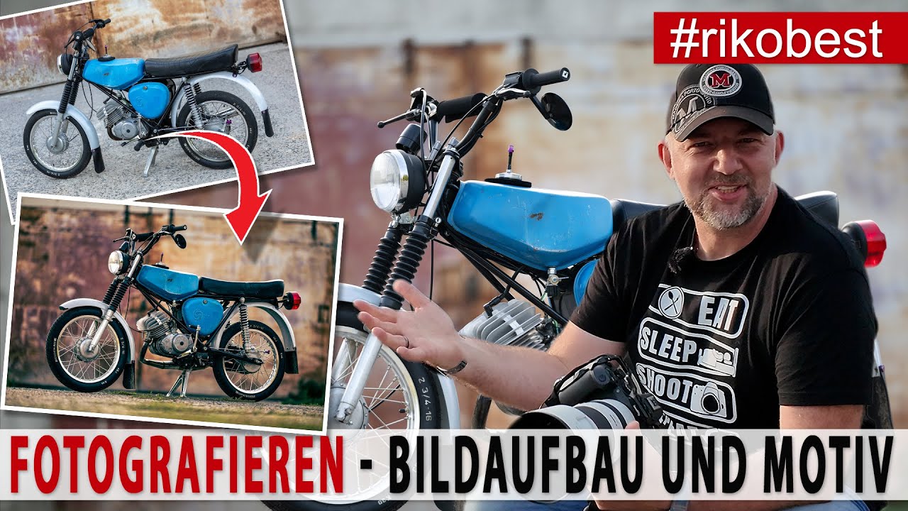Fotografieren lernen - richtiger Bildaufbau - Motiv - Perspektive und Brennweite - Simson S51
