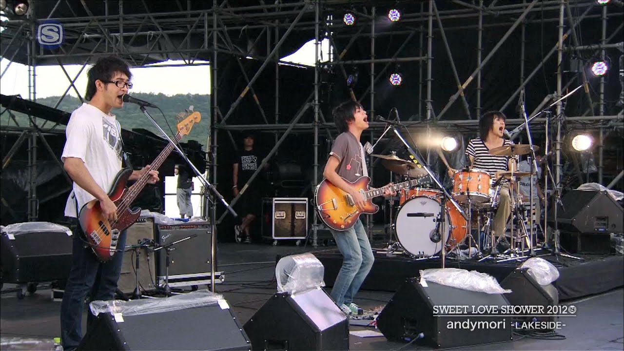 andymori「投げKISSをあげるよ」〜SWEET LOVE SHOWER 2012〜