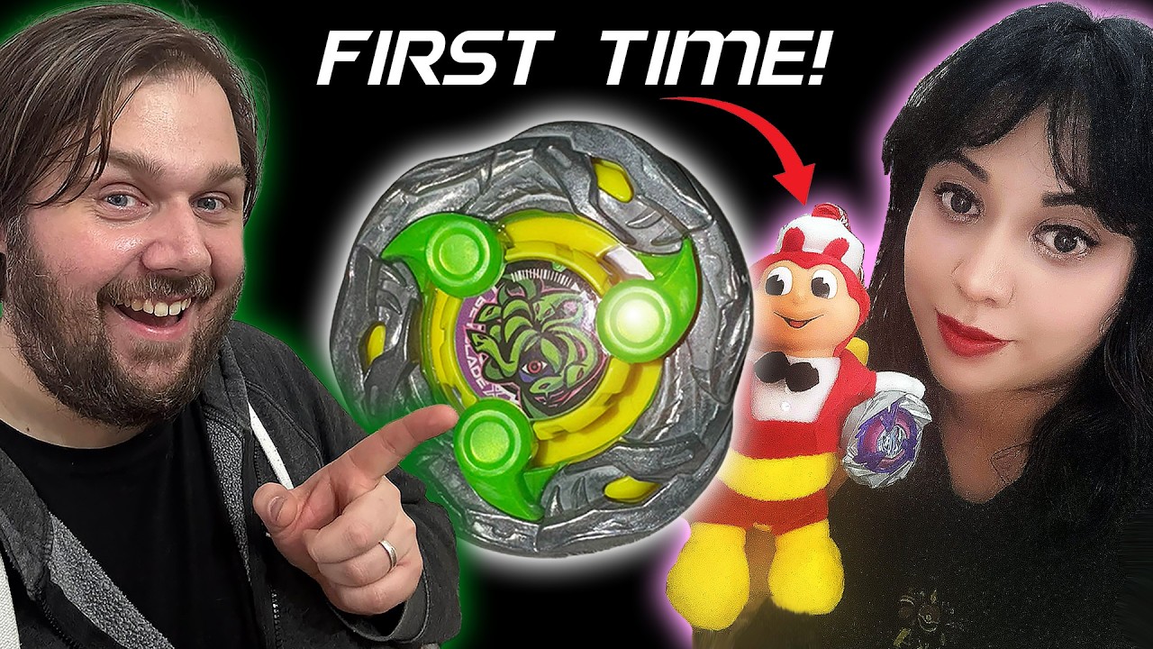 Первая битва моей жены с Beyblade X… Тестирование Stun Medusa!