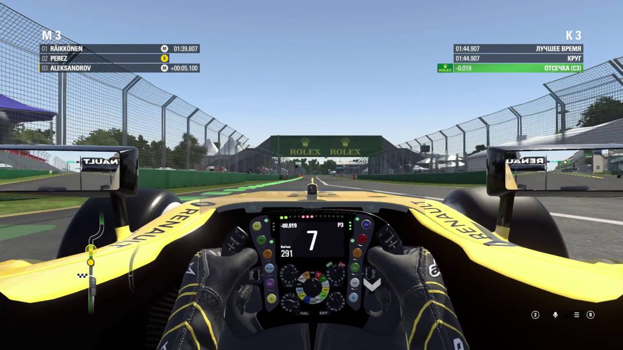 F1 2016. Знакомство с игрой. Начало карьеры #1