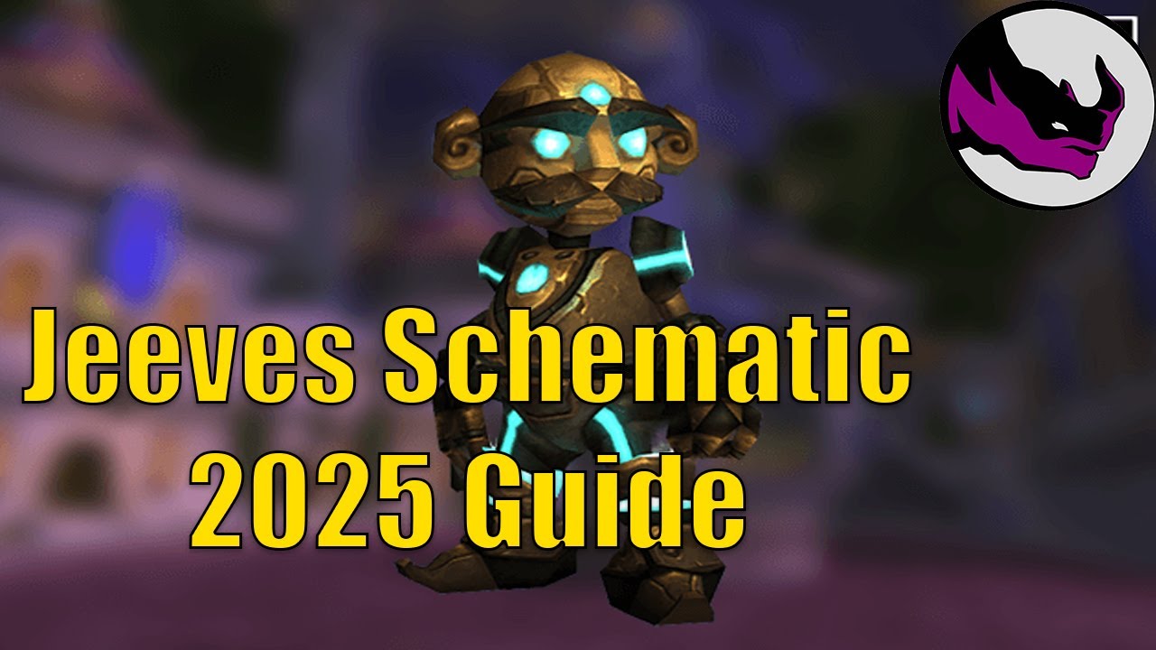Jeeves Schematic 2025 Guide - World of Warcraft
