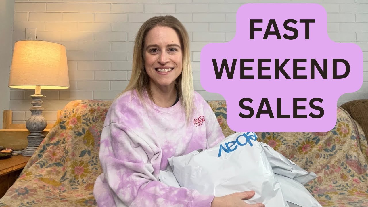 Two Days of Awesome Sales #thrifting #reseller  