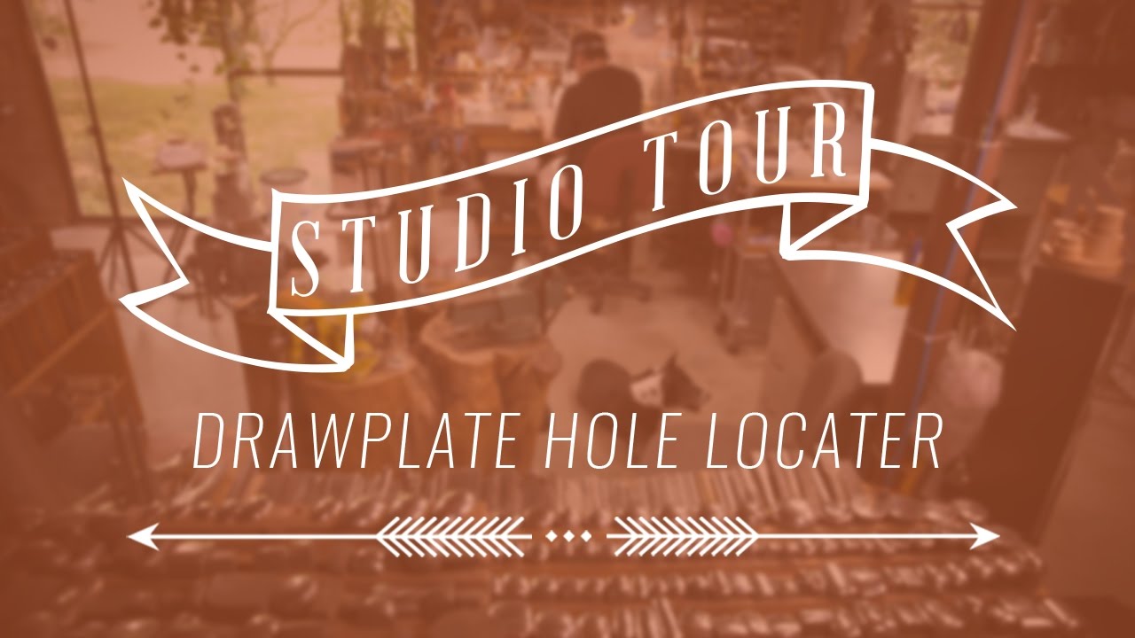Drawplate Hole Locater Hack with Jeff Herman