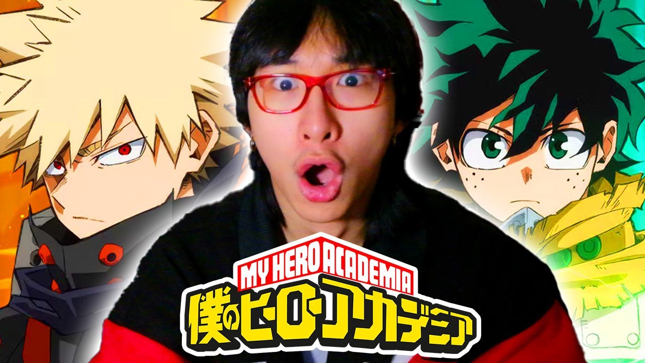 I Reacted To Every MY HERO ACADEMIA OPENING (1-13)