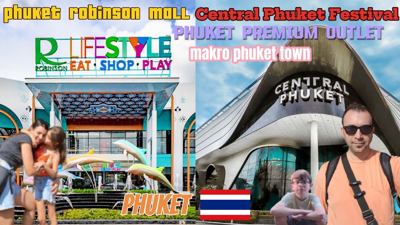 Tayland phuket de avm ve market turu yaptık fiyatlar inanılmaz uygun
