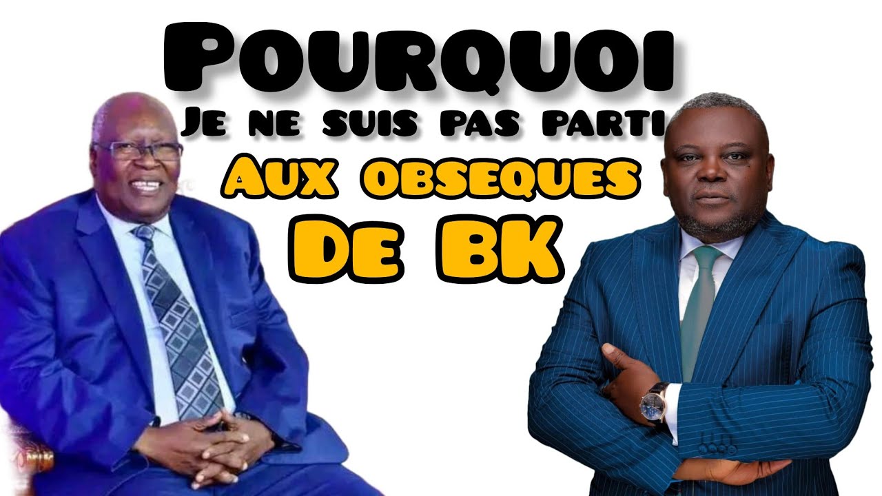 PASTEUR LIFOKO EXPLIQUE POURQUOI IL N'A PAS ASSISTÉ AUX OBSEQUES DU PASTEUR BARUTI.