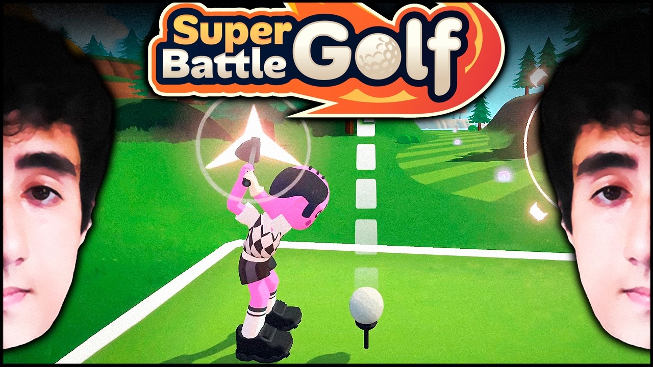 Golf Caótico (COM MUITOS AMIGÕES) ⛳ Super Battle Golf