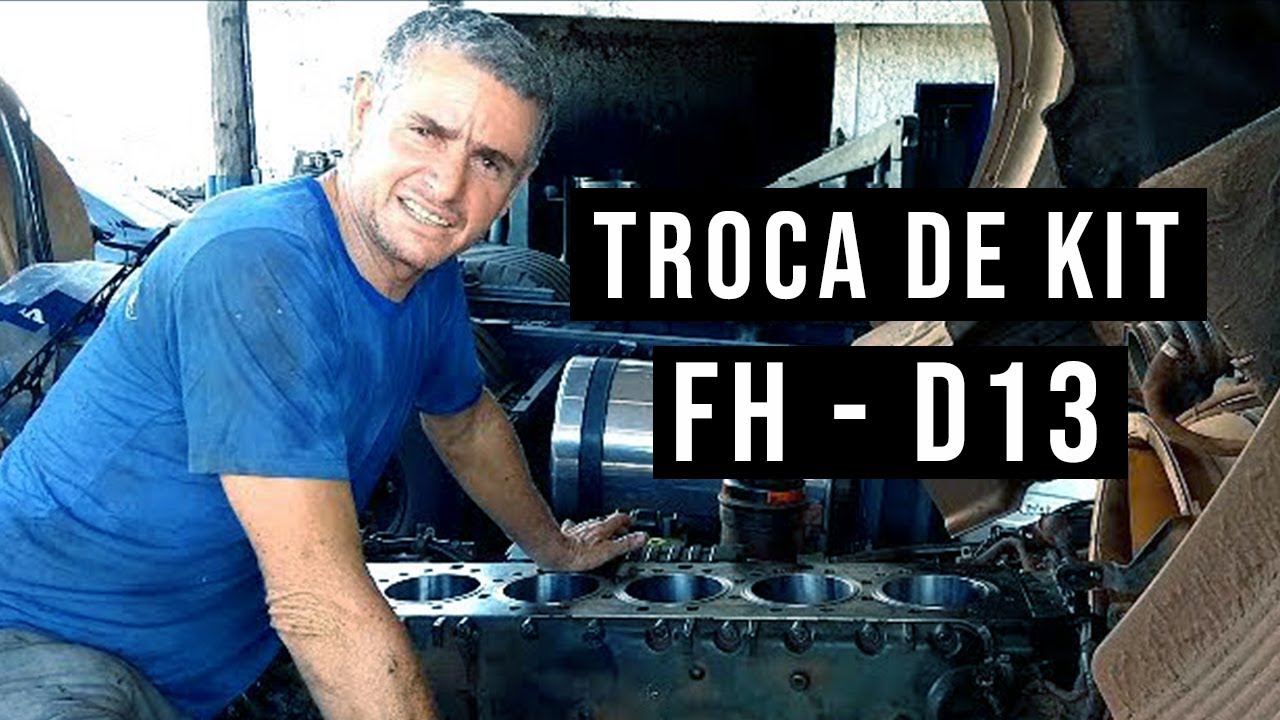 Troca de kit do motor FH D13 - Dica
