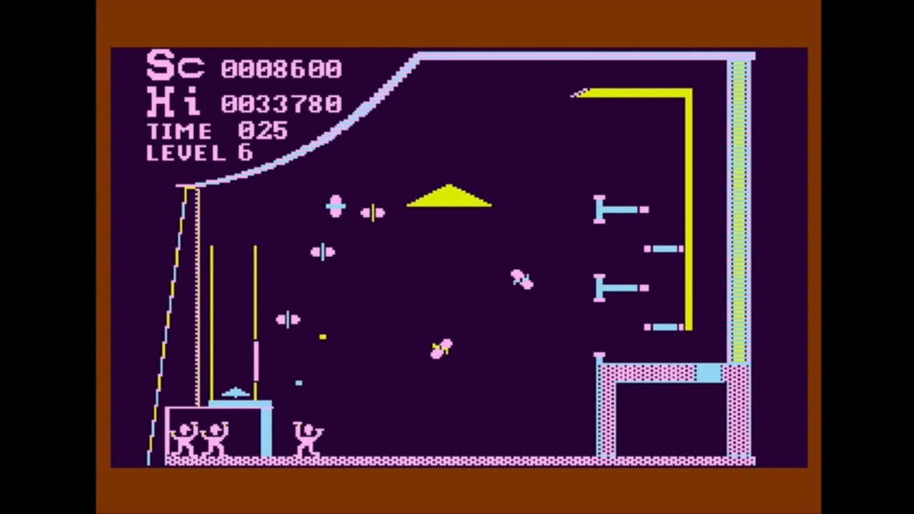 Atari 8-bit:- Juggler