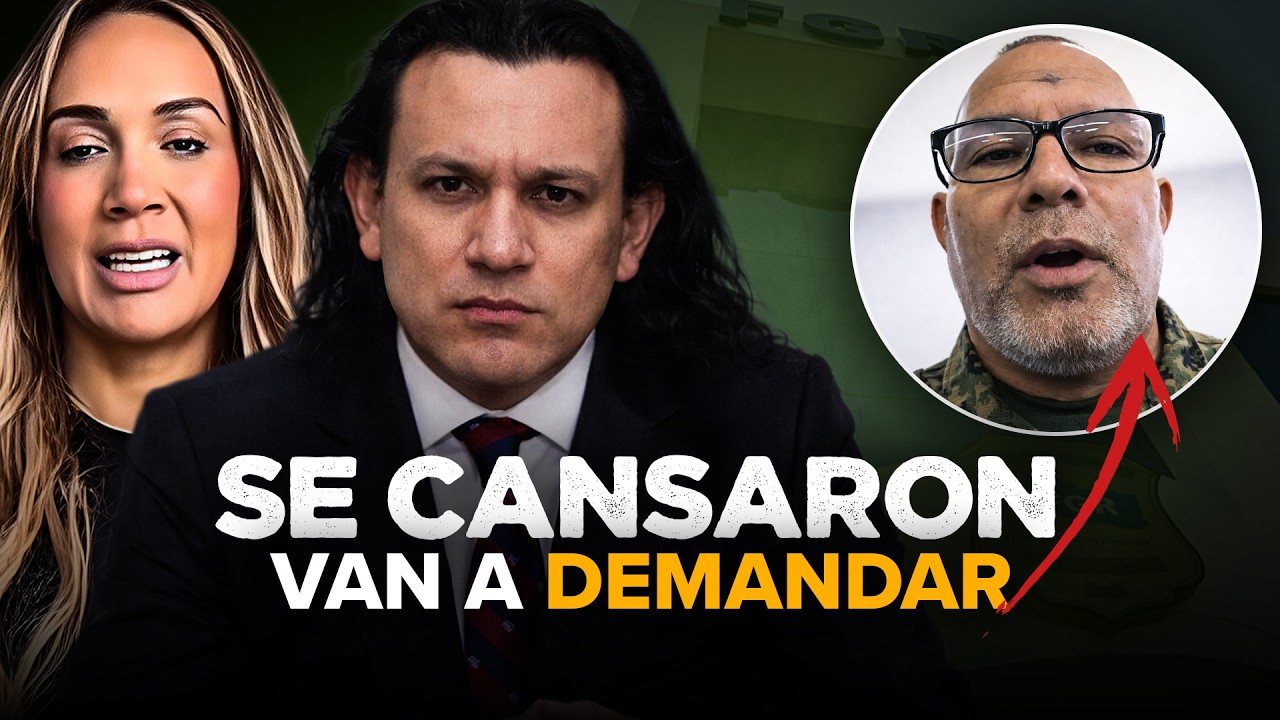 NETO SANABRIA Y ELENA VILLATORO van a la FGR: DEMANDA PENAL CONTRA EX MILITAR