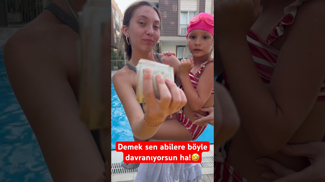 Demek sen abilere b&ouml;yle davranıyorsun ha!🤣 #shorts #komedi #komik #viral #keşfet #tiktok #babakız